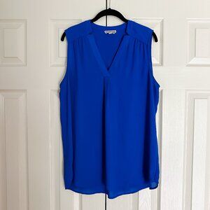 Pleione Women's Blue Tank Top